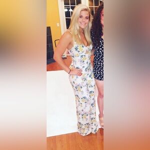 Zara Floral Jumpsuit